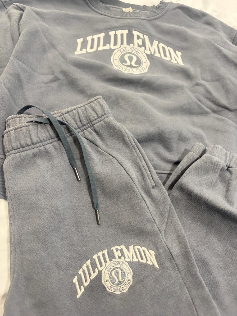 lululemon athletica Perfectly Oversized Matching Sweat Set! Solar Grey - Picture 3 of 5